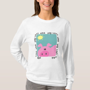 Schwein sagt Oink T-Shirts und Geschenke