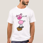Schwein sagt Oink T - Shirts und Geschenke (Vorderseite)