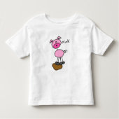 Schwein sagt Oink T - Shirts und Geschenke (Vorderseite)