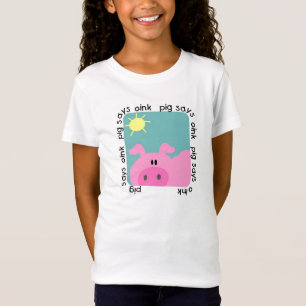 Schwein sagt Oink T-Shirts und Geschenke