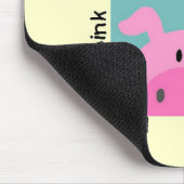 Schwein sagt Oink T-Shirts und Geschenke Mousepad (Ecke)
