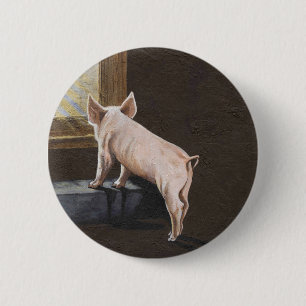 Schwein-Schatten Button