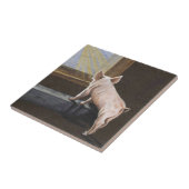 Schwein-Schatten Fliese (Seite)