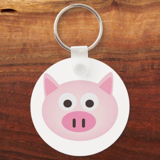 Schwein Schlüsselanhänger (Vorderseite)