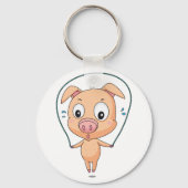 Schwein Schlüsselanhänger (Vorderseite)