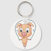 Schwein Schlüsselanhänger (Rückseite)