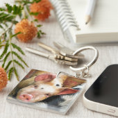 SCHWEIN SCHLÜSSELANHÄNGER (Vorderseite rechts)