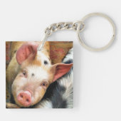 SCHWEIN SCHLÜSSELANHÄNGER (Rückseite)