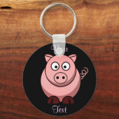 Schwein Schlüsselanhänger (Vorderseite)