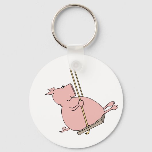 Schwein Schlüsselanhänger (Vorderseite)