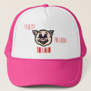 Schwein-Schwein-Schinken-Kappe Truckerkappe
