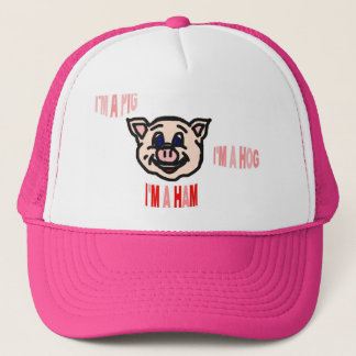 Schwein-Schwein-Schinken-Kappe Truckerkappe