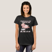 Schwein Schwein Schwein Bauer T-Shirt (Vorne ganz)