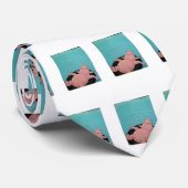 Schwein, Schwein, Schwein, Schwein, Schwein, Krawatte (Gerollt)