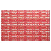 Schwein-Silhouette-Weihnachtsmuster Stoff (Yard (91,4 cm))