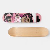 Schwein Skateboard (Horizontal)
