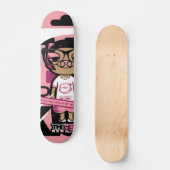 Schwein Skateboard (Vorderseite)