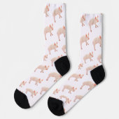 Schwein Socken (Linkes Detail)
