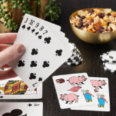 Schwein Spielkarten-Deck Spielkarten (In Situ)