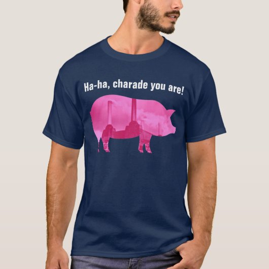 Schwein T-Shirt (Vorderseite)