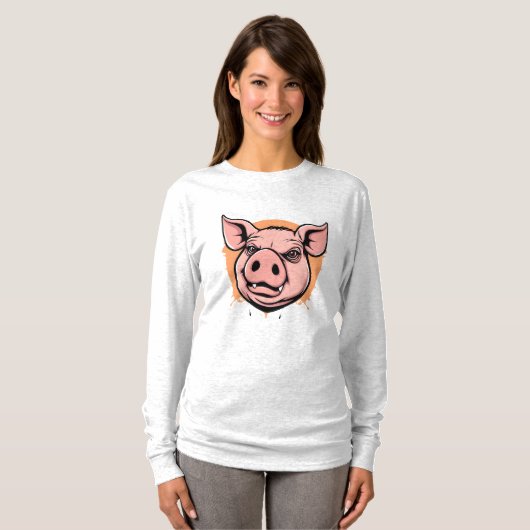 Schwein T-Shirt (Vorne ganz)