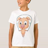 Schwein T-Shirt (Vorderseite)