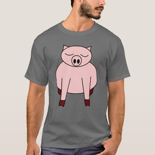 Schwein T-Shirt (Vorderseite)