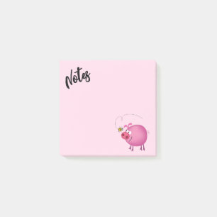 Schwein und Bienenfreunde Post-it Klebezettel