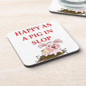 SCHWEIN UNTERSETZER (Linke Seite)