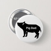 Schwein-Vater Button (Vorne & Hinten)
