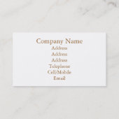 SCHWEIN VISITENKARTE (Rückseite)