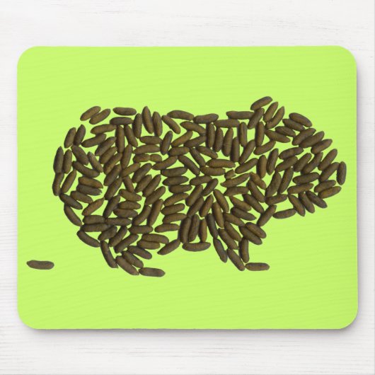 Schwein w/Poopie Mousepad (Vorne)