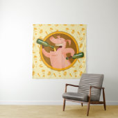 Schwein Wandteppich (Beispiel)