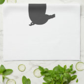 SCHWEIN-WAREN KÜCHENTUCH (Gefaltet)