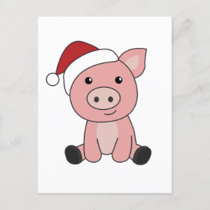 Schwein Weihnachten Schnee Winter Tiere Schweine