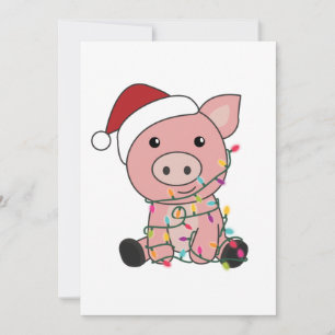 Schwein Weihnachten Schnee Winter Tiere Schweine