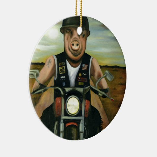 Schwein wild keramikornament (Rechts)