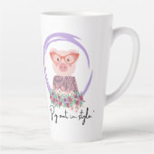 Schwein-Zitat Milchtasse (Rechts)