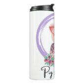 Schwein-Zitat Thermosbecher (Nach links gedreht)