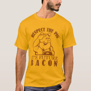 SCHWEIN zum SPECK-Shirt - wählen Sie Art u. Farbe T-Shirt