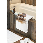 Schweinchen Badehandtuch