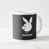 Schweinchen Jumbo-Tasse (Vorderseite Rechts)