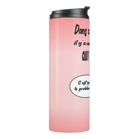 Schweinchen Thermosbecher (Nach links gedreht)