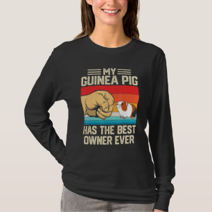 Schweinchen-Zitat Meerschweinchen Retro Vintage Ha T-Shirt