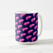 Schweine (3 verschiedene Arten) Tasse (VorderseiteRechts)