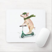 Schweine auf einem Roller Mousepad (Mit Mouse)