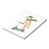 Schweine auf einem Roller Notizblock (Rotiert)