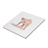 Schweine-Baby-Schweinezucht Fliese (Seite)