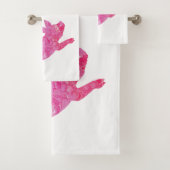 Schweine, Badezimmerdekoration, Schweinefleisch, Badhandtuch Set (Insitu)