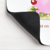 Schweine Bank auf Geldbank Mousepad (Ecke)